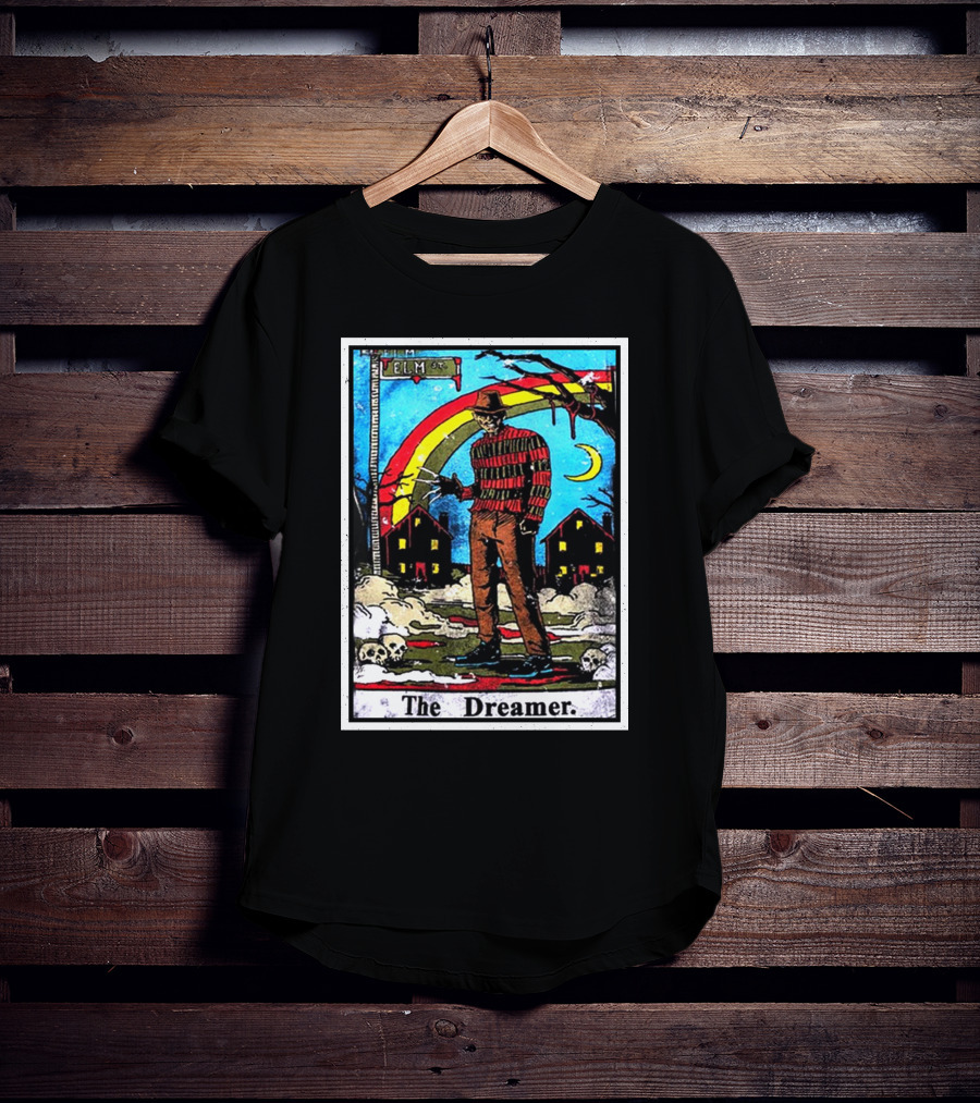 The Dreamer Elm Street Freddy Krueger Retro T-Shirt