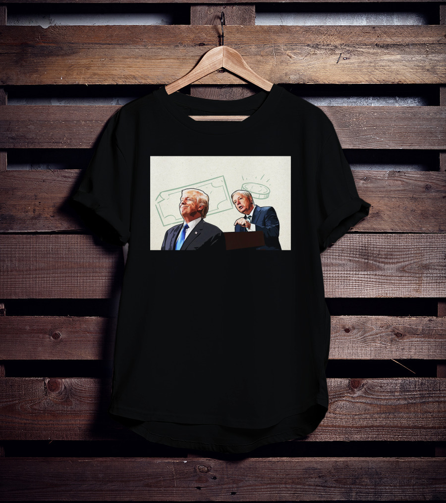 Lindsey Graham Pleads For Donations With Financial T-Shirt