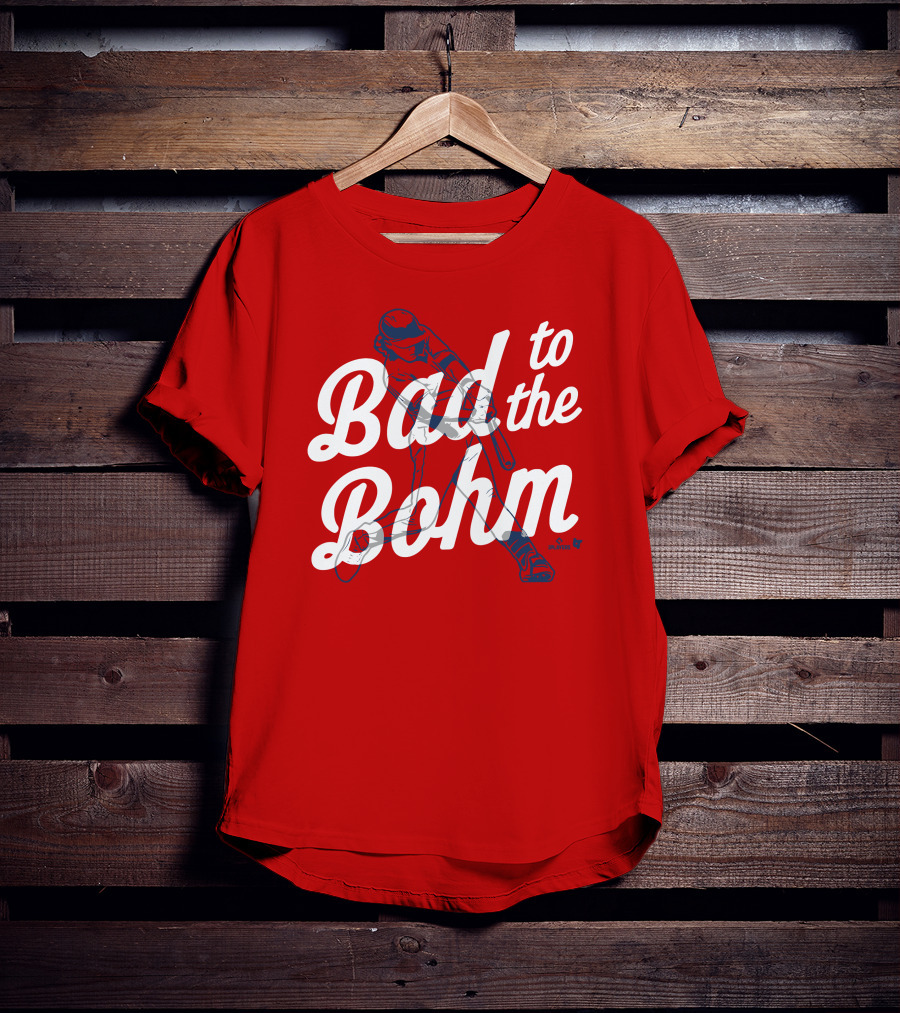 Bad To The Bohm Baseball Swing Visualization T-Shirt