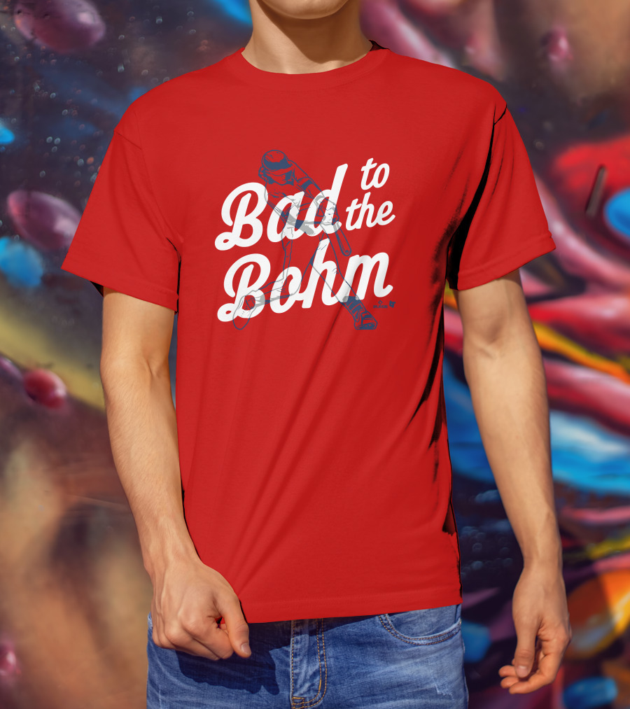 Bad To The Bohm Baseball Swing Visualization T-Shirt