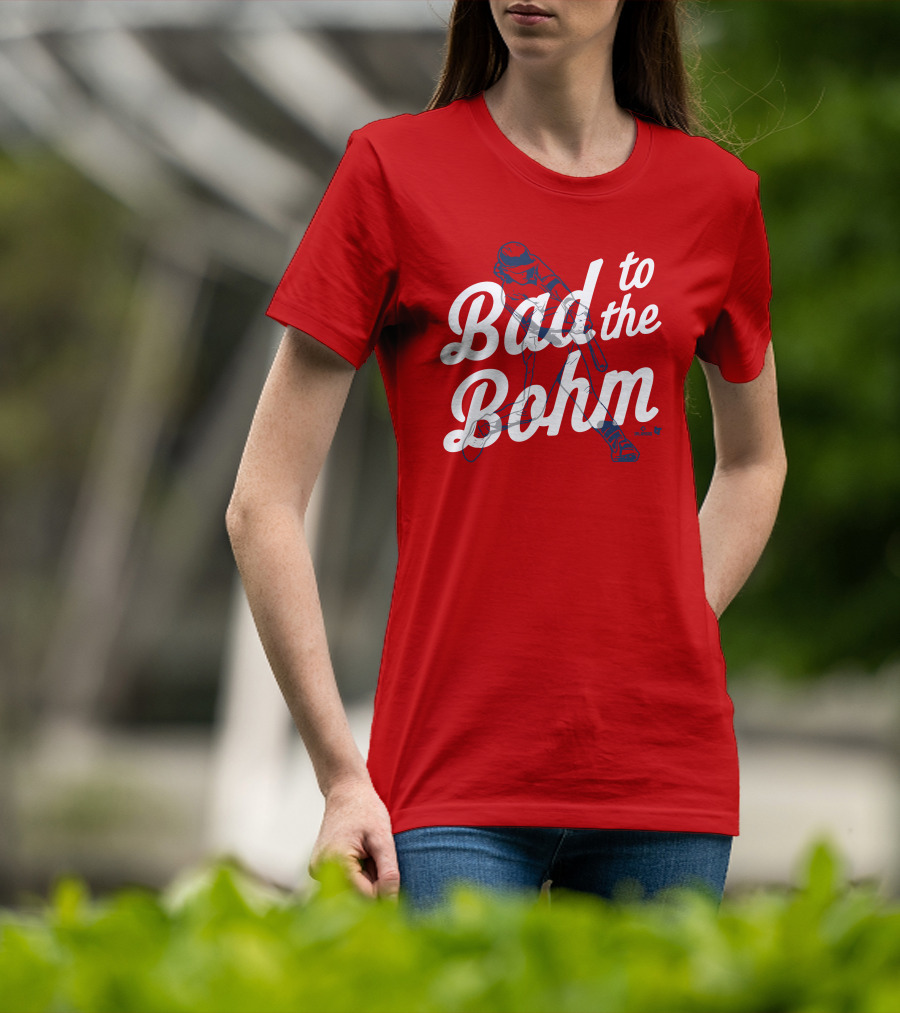 Bad To The Bohm Baseball Swing Visualization T-Shirt