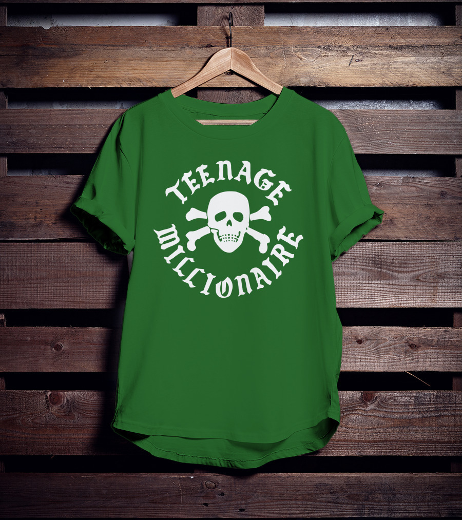 Teenage Millionaire Skull And Crossbones Classic T-Shirt