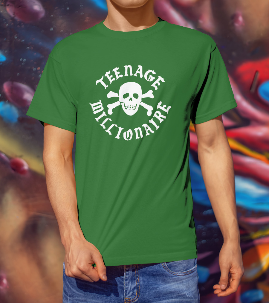 Teenage Millionaire Skull And Crossbones Classic T-Shirt