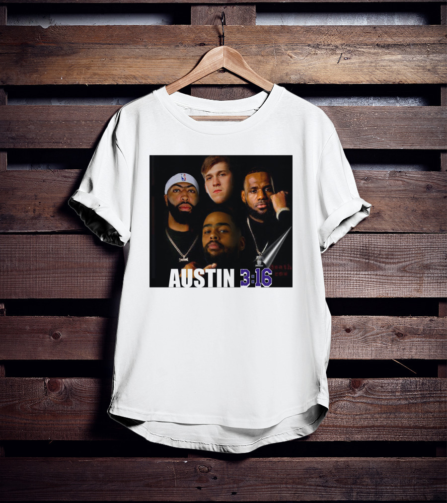 Lakers Basketball Austin 3 16 Players T-Shirt