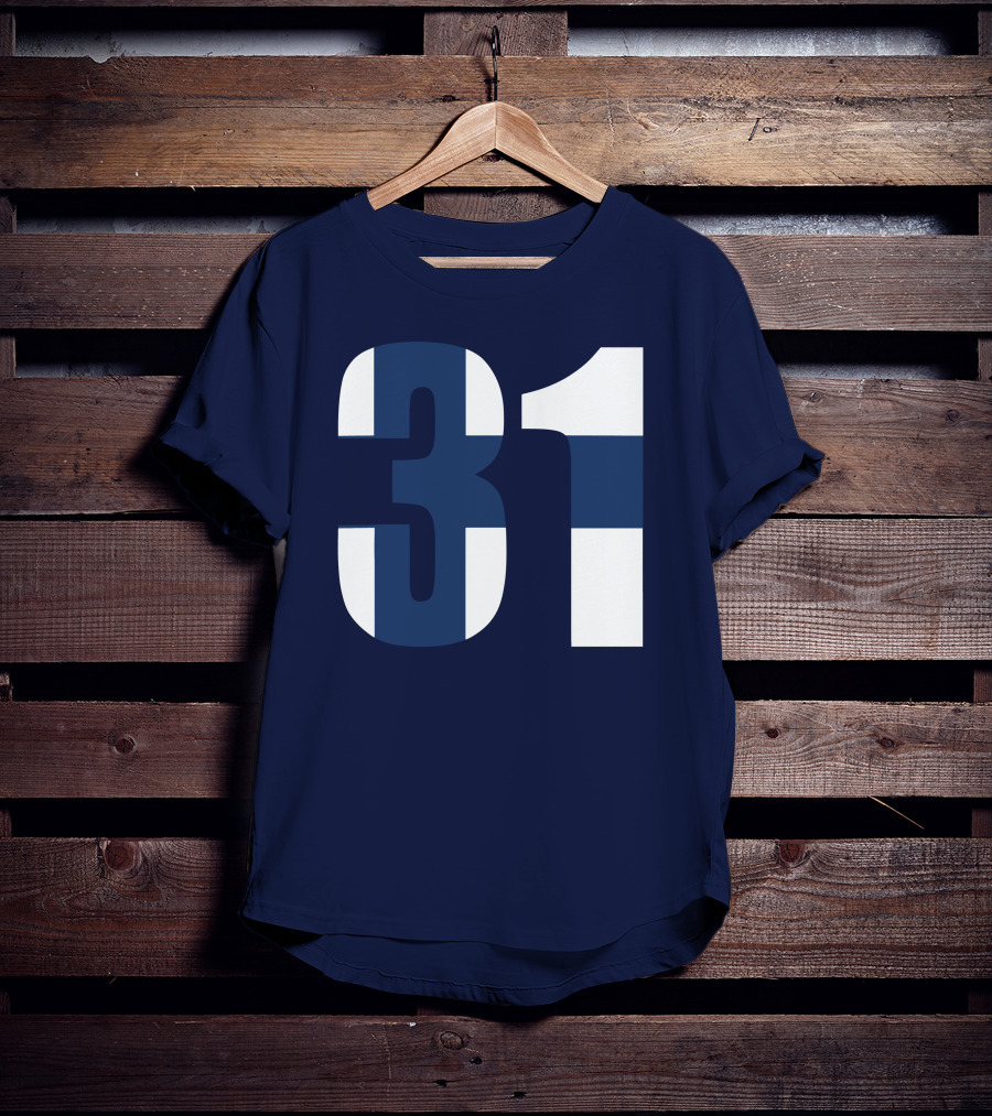Nafo Finland 31 Finnish Flag Stripes T-Shirt