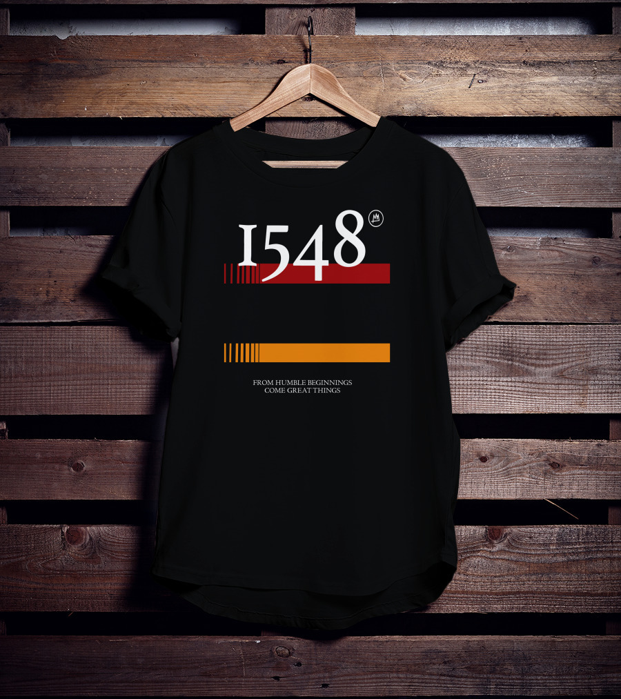 1548 Flag From Humble Beginnings Come Great Things T-Shirt