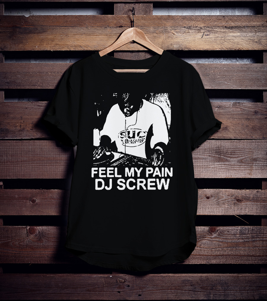Feel My Pain DJ Screw S.U.C Tattoo T-Shirt