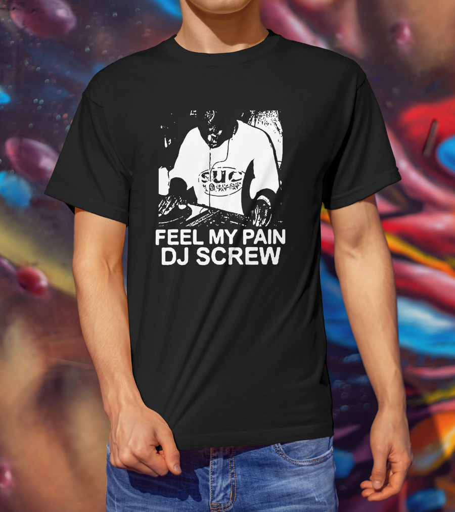 Feel My Pain DJ Screw S.U.C Tattoo T-Shirt