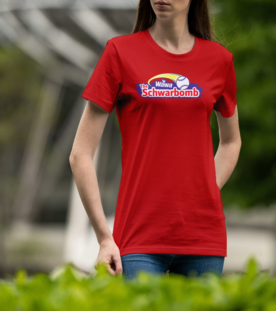 Wawa The Schwarbomb Baseball Iconic T-Shirt