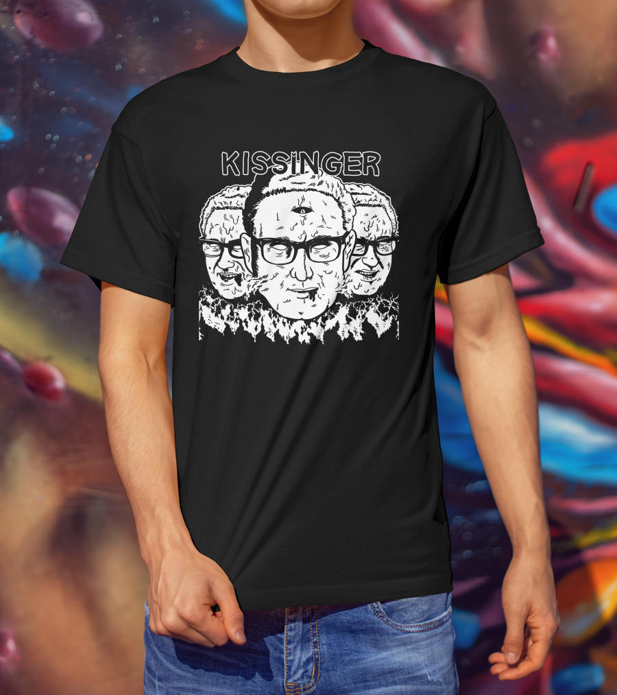 Kissinger With The Dollop Three-Headed T-Shirt