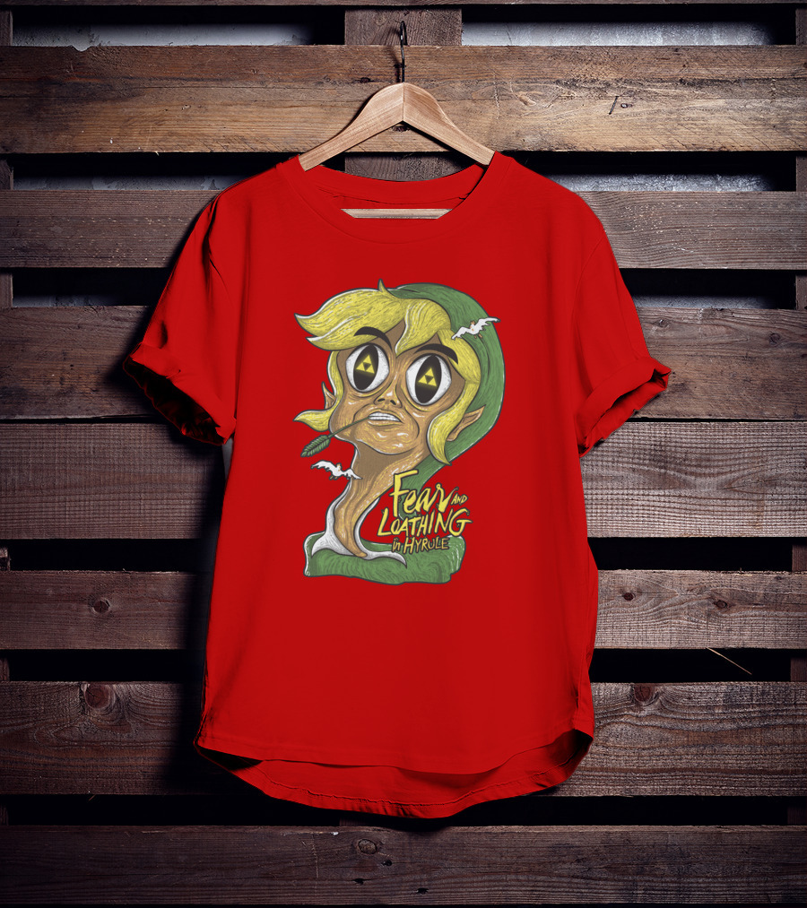 Fear And Loathing In Hyrule Psychedelic Adventure Tribute To Iconic Gaming Legend T-Shirt
