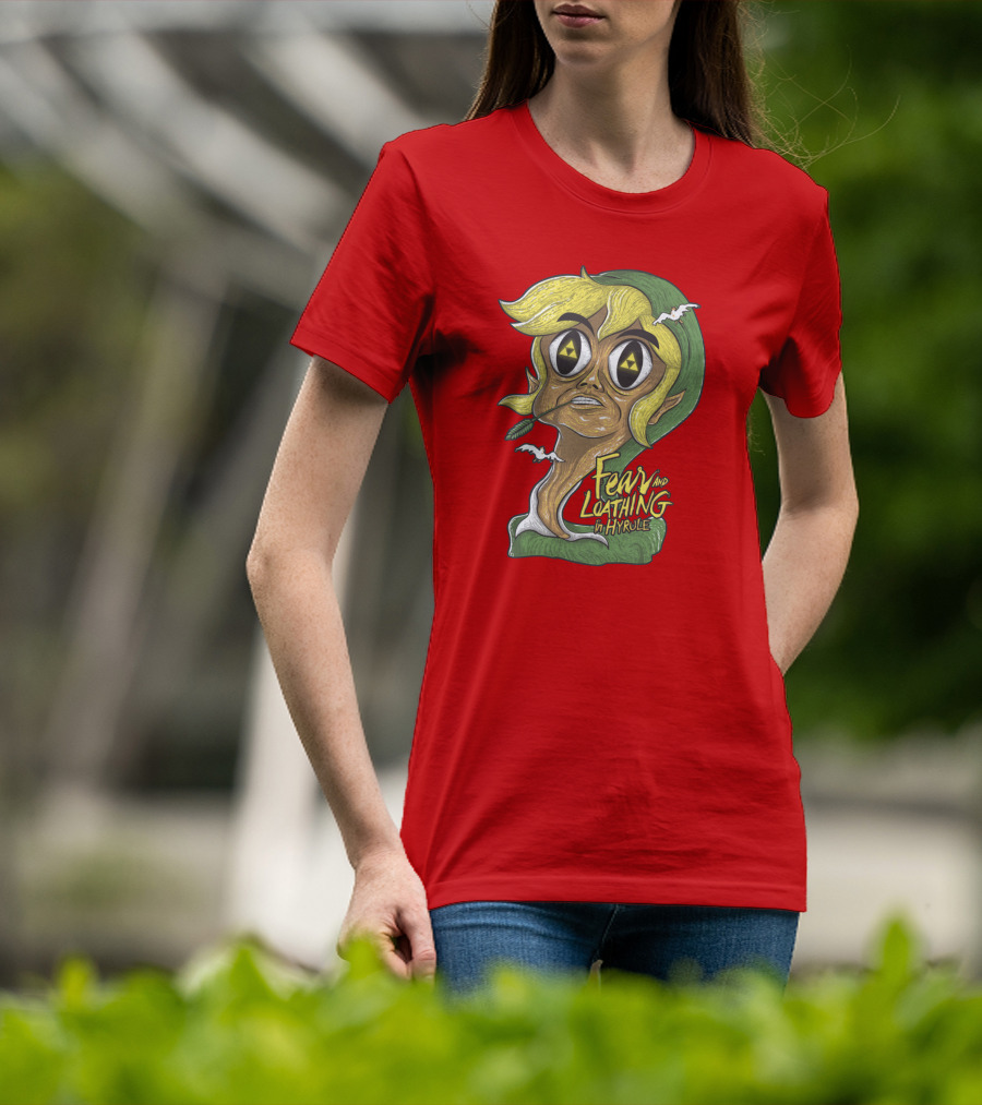 Fear And Loathing In Hyrule Psychedelic Adventure Tribute To Iconic Gaming Legend T-Shirt