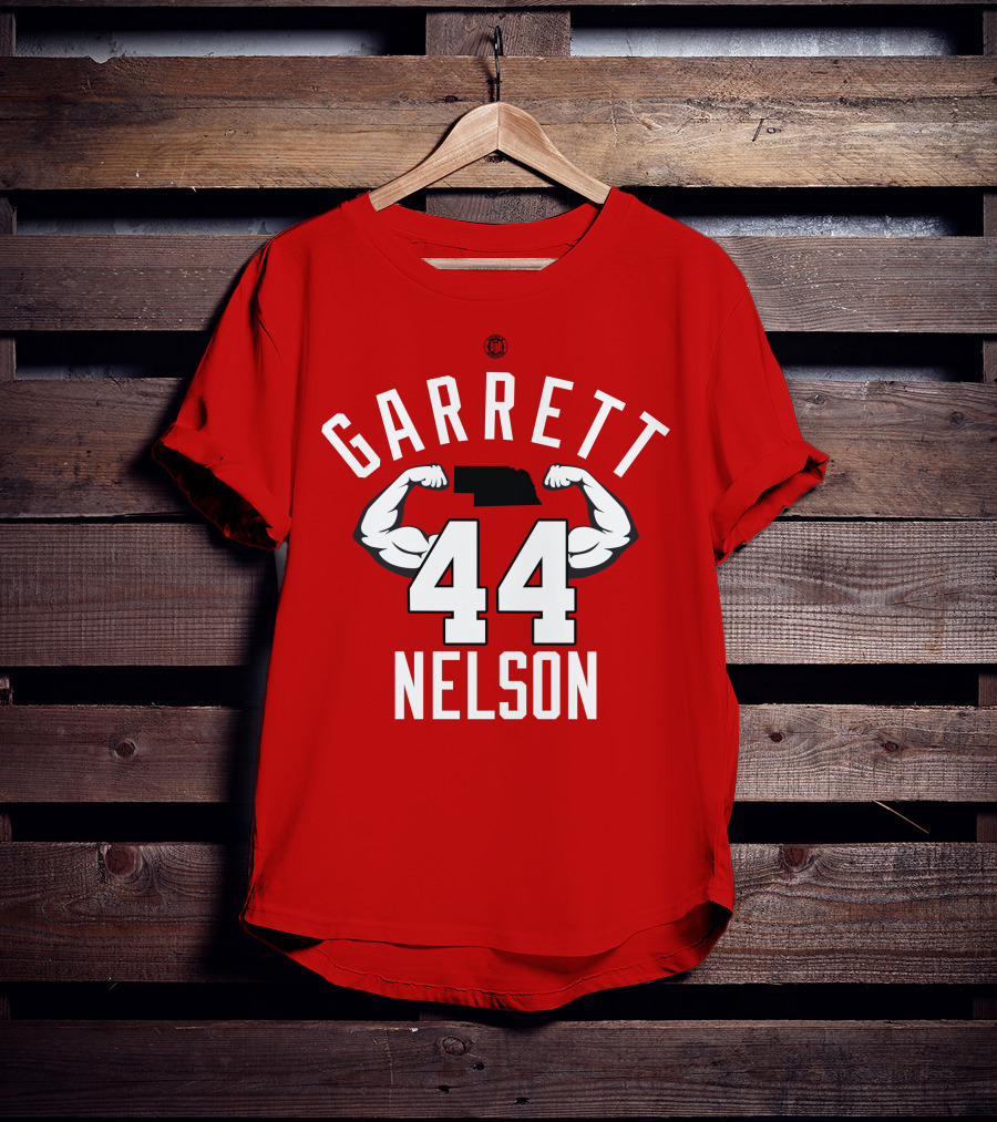 Garrett Nelson 44 Nebraska Strong T-Shirt