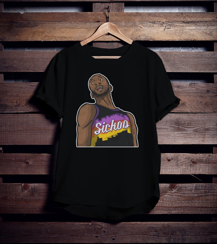 Sickos Retro Basketball Jersey Inspired Graphic T-Shirt