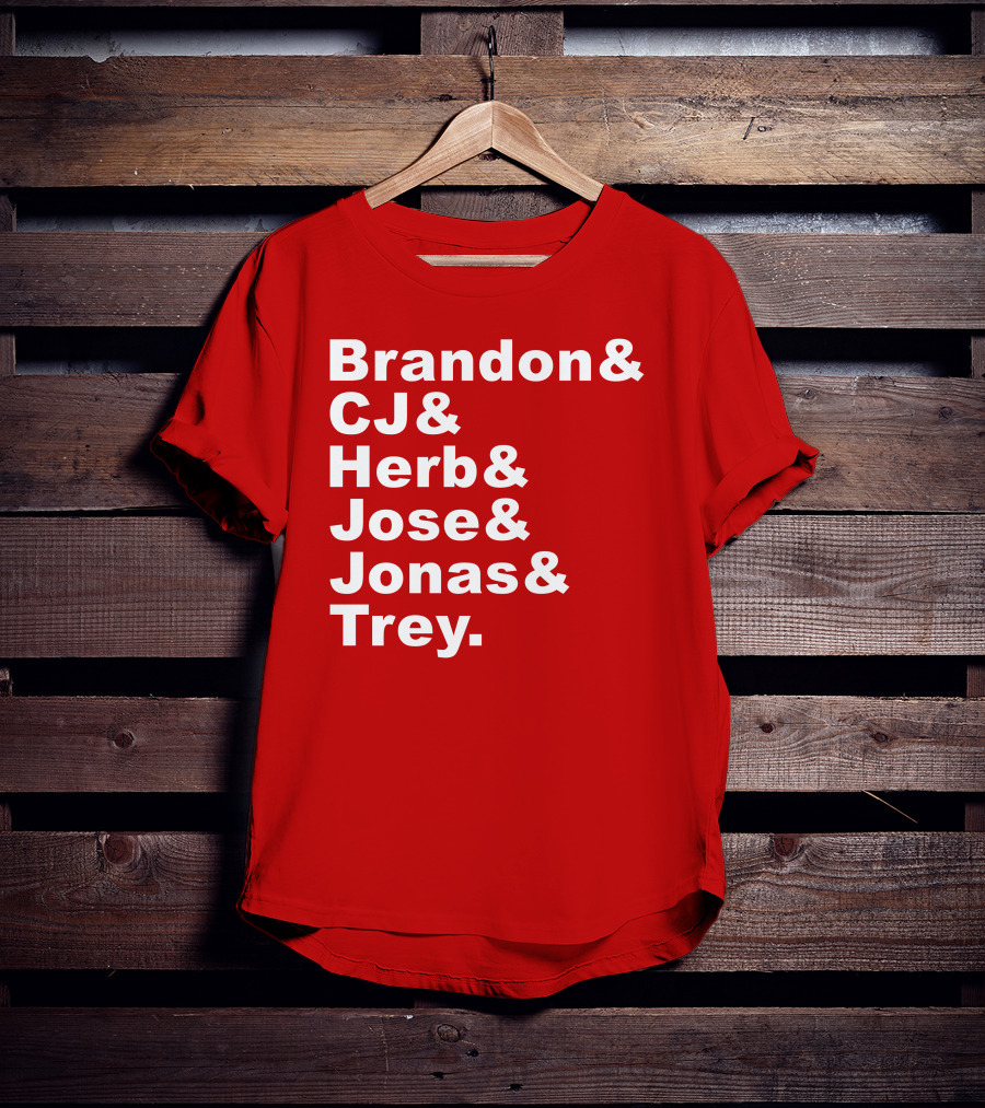 Brandon CJ Herb Jose Jonas Trey New Orleans Pelicans Fan T-Shirt