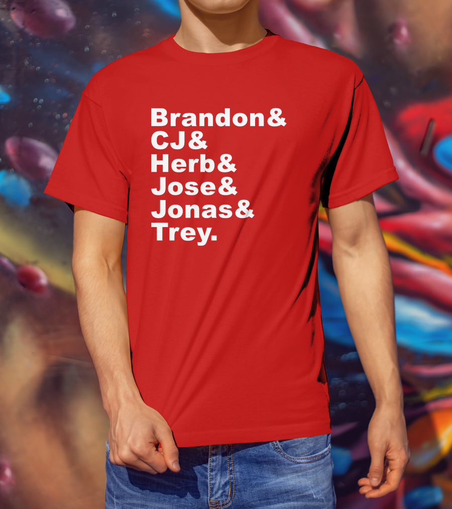 Brandon CJ Herb Jose Jonas Trey New Orleans Pelicans Fan T-Shirt