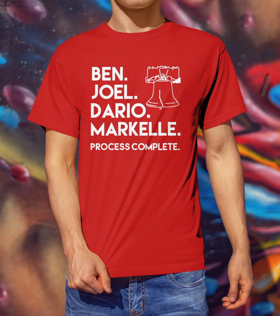 Ben Joel Dario Markelle Process Complete With Liberty Bell T-Shirt