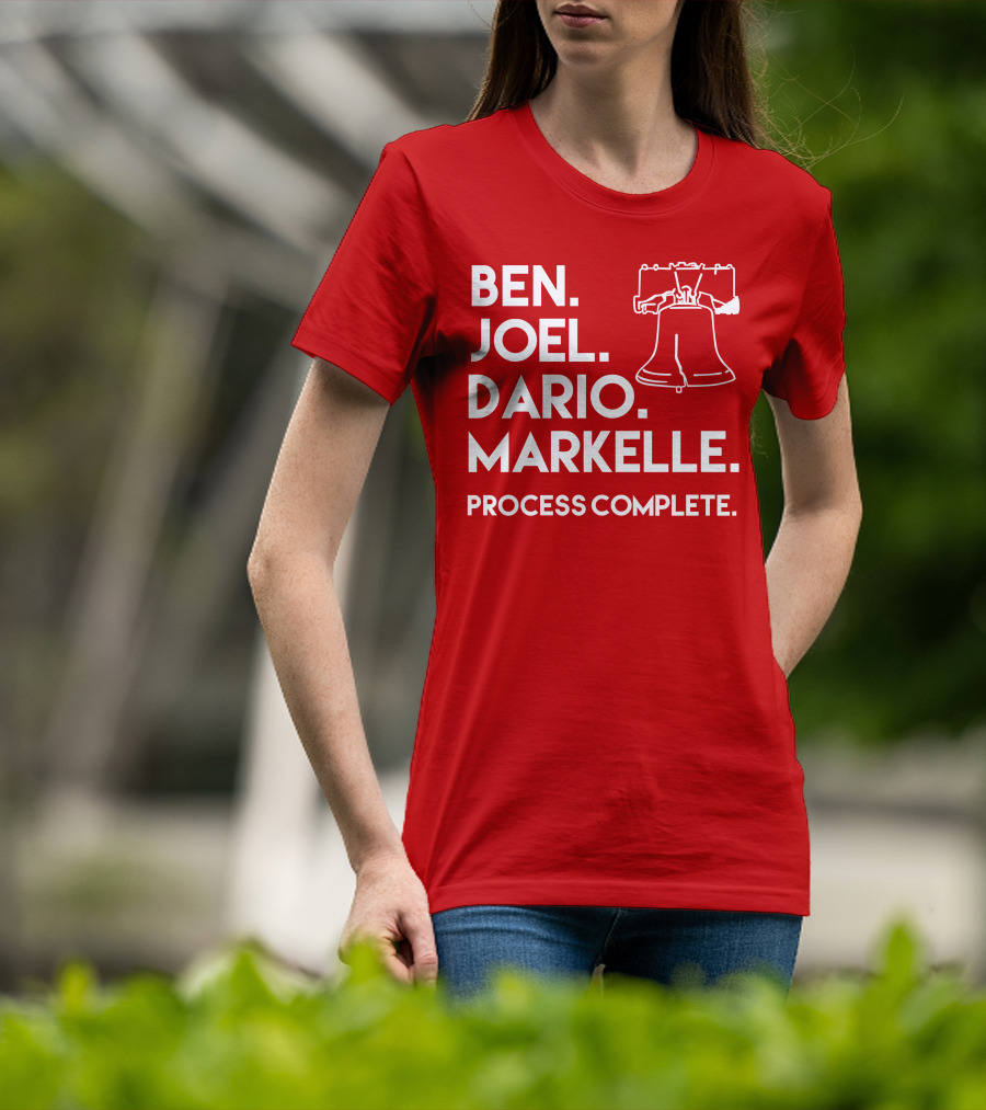 Ben Joel Dario Markelle Process Complete With Liberty Bell T-Shirt