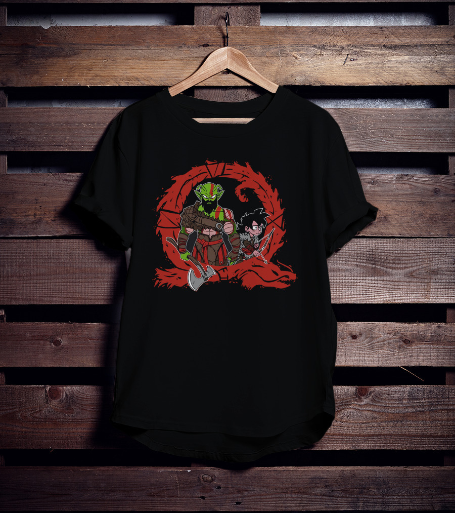 Teamfourstar Kami Of War God Of War Parody Dragon Emblem T-Shirt
