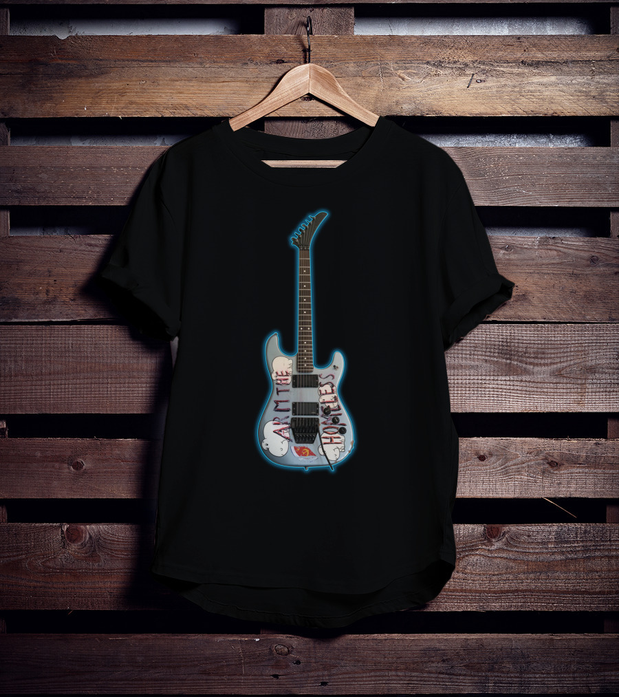 Arm The Homeless Electric Guitar T-Shirt