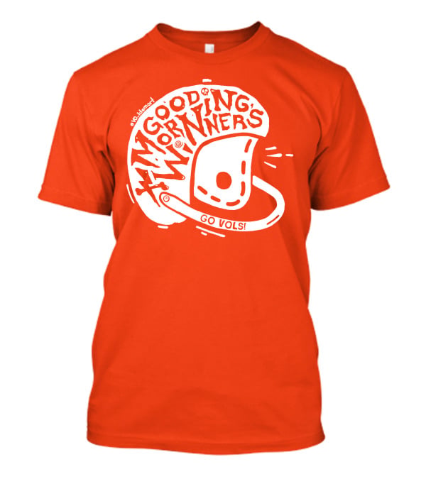 Good Morning Winners Go Vols Football Helmet T-Shirt