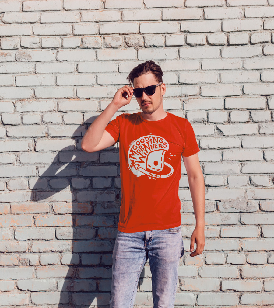 Good Morning Winners Go Vols Football Helmet T-Shirt