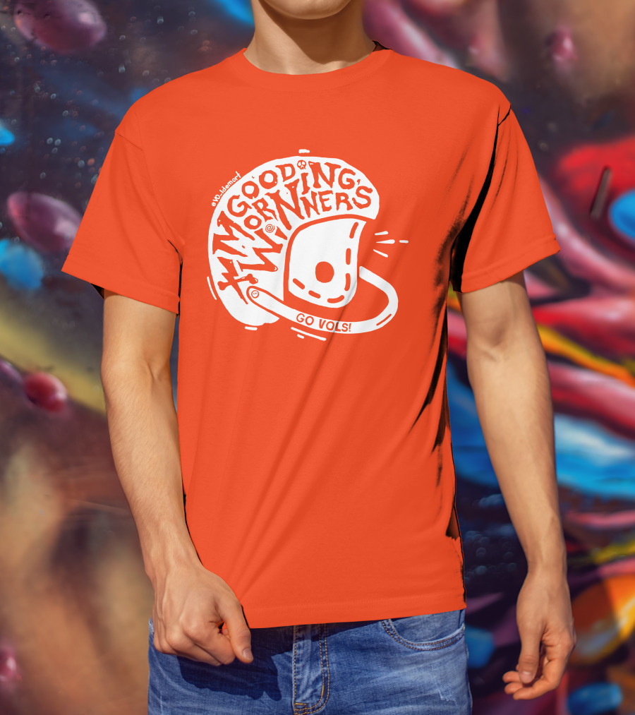 Good Morning Winners Go Vols Football Helmet T-Shirt