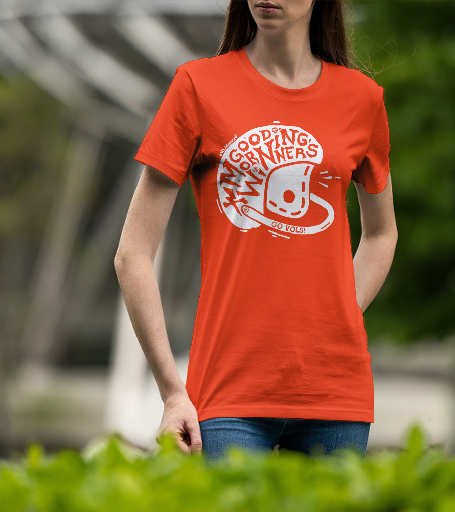 Good Morning Winners Go Vols Football Helmet T-Shirt