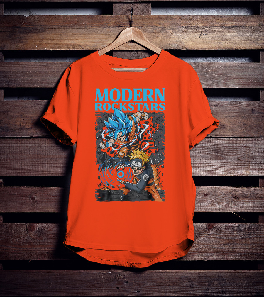 MODERN ROCKSTARS Anime Rockstars T-Shirt