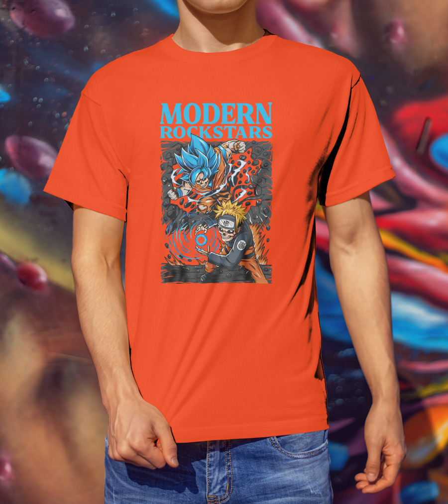 MODERN ROCKSTARS Anime Rockstars T-Shirt