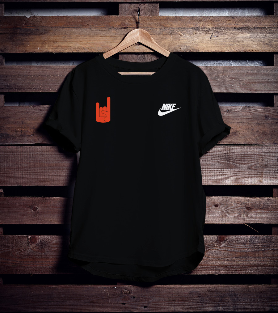 Jordan Whittington Hook 'Em Logo And Hand Gesture T-Shirt