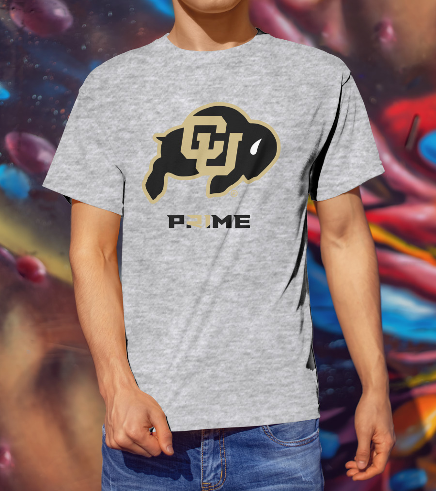 47 Brand Mvp Super Rival Ralphie CU Buffs Prime Coach Prime T-Shirt