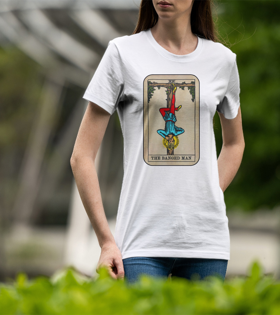 The Banged Man Tarot XII Hanged Style Concept T-Shirt