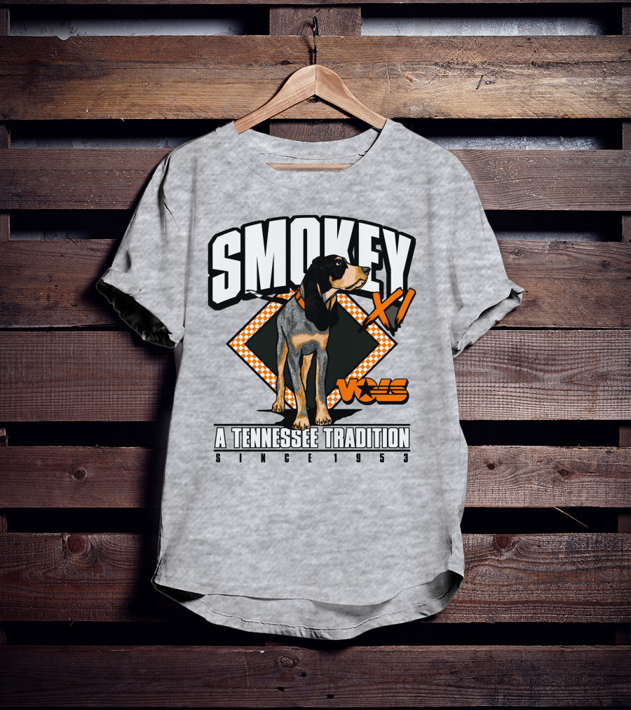 Smokey XI Vols A Tennessee Tradition Since 1953 T-Shirt