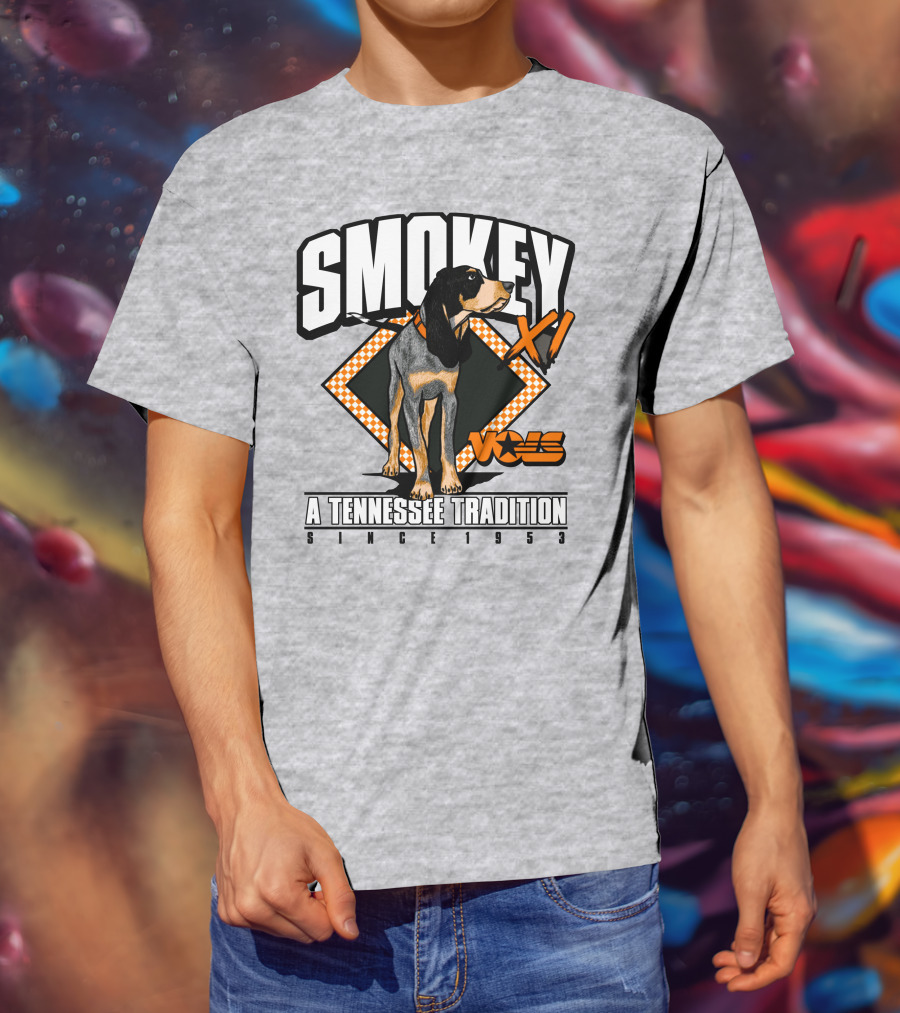 Smokey XI Vols A Tennessee Tradition Since 1953 T-Shirt