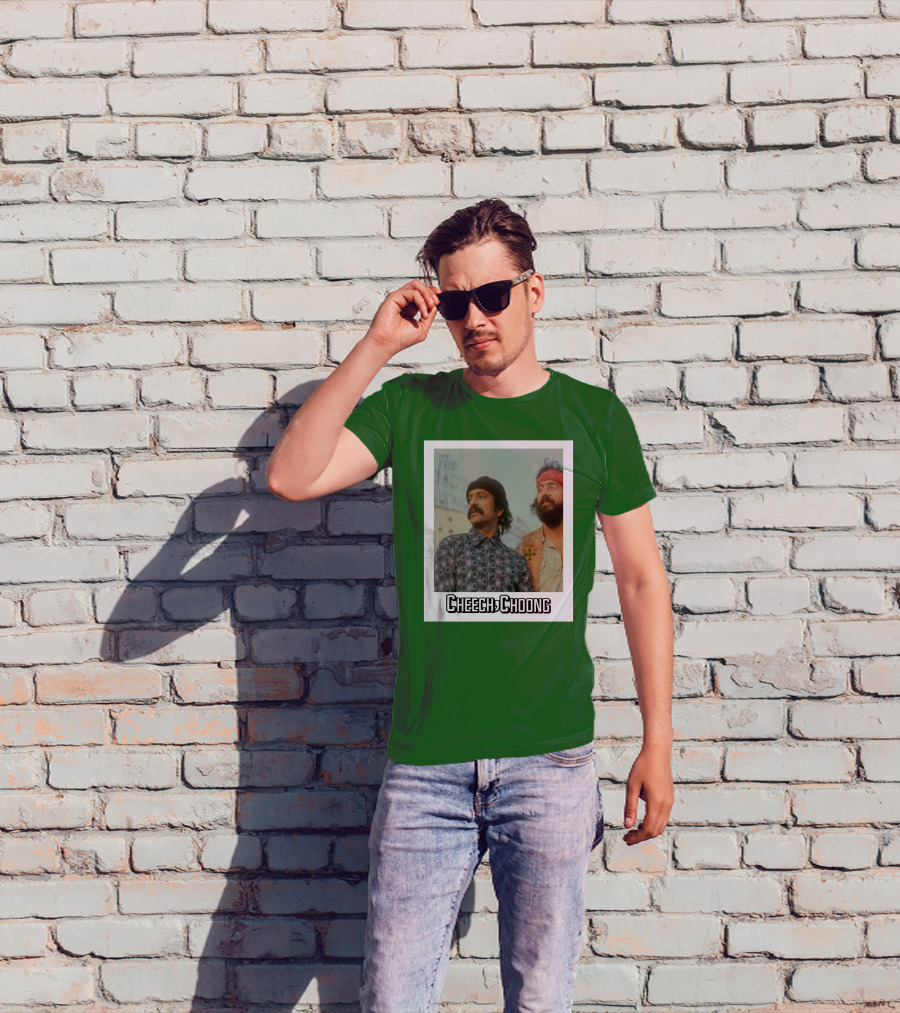 Cheech And Chong Retro Movie Duo Mikey Banker T-Shirt
