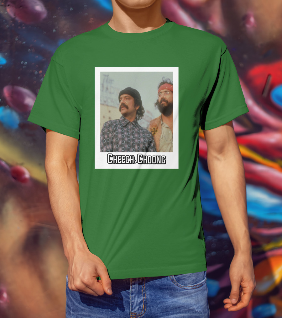 Cheech And Chong Retro Movie Duo Mikey Banker T-Shirt