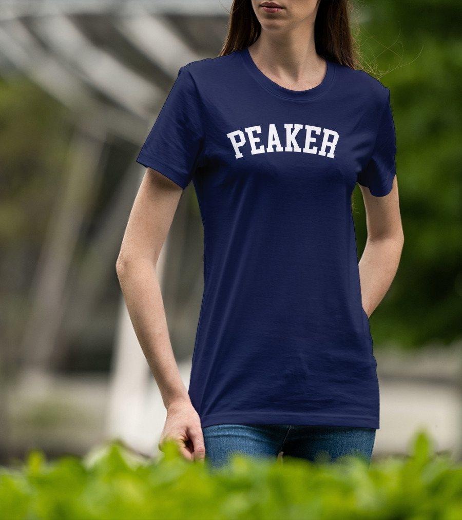 Scigirl3 Peaker Bold Typography T-Shirt