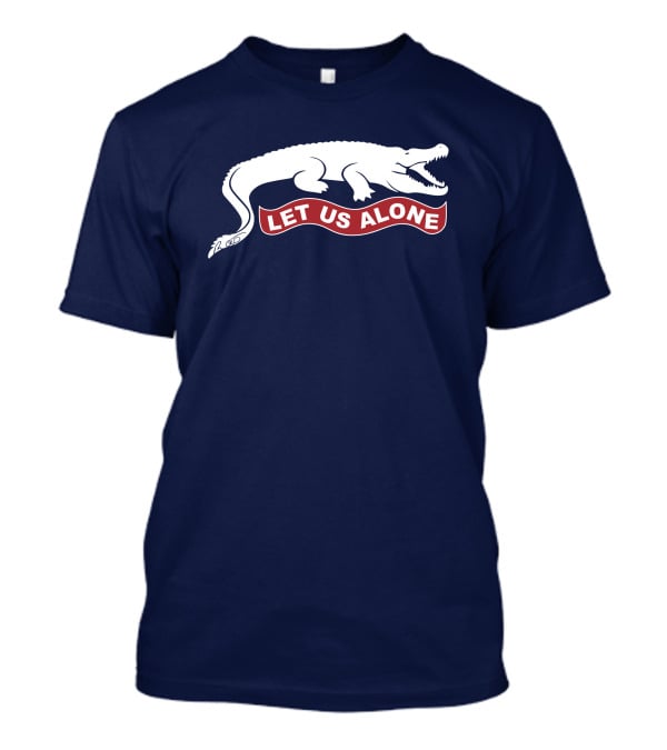 Crocodile Let Us Alone T-Shirt