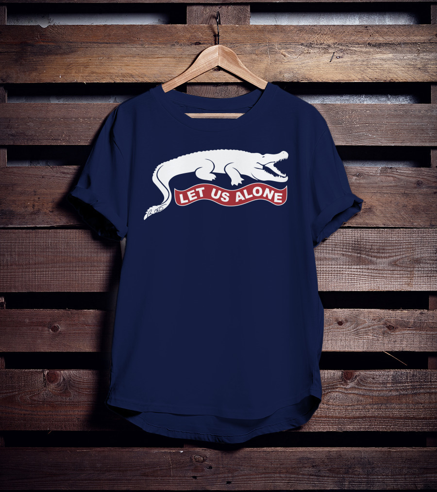 Crocodile Let Us Alone T-Shirt