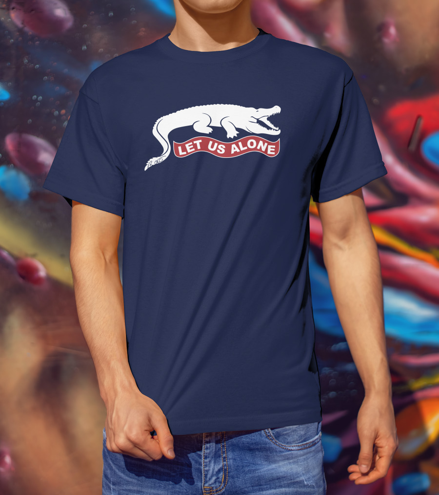 Crocodile Let Us Alone T-Shirt