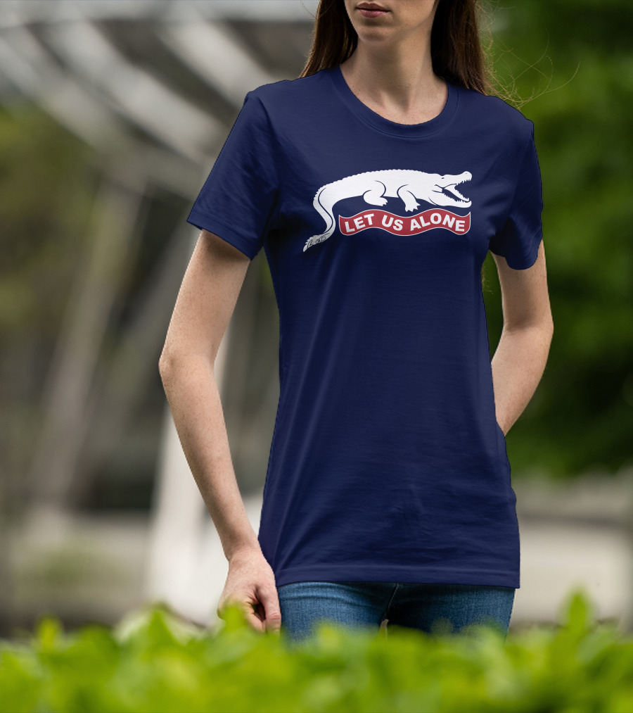 Crocodile Let Us Alone T-Shirt