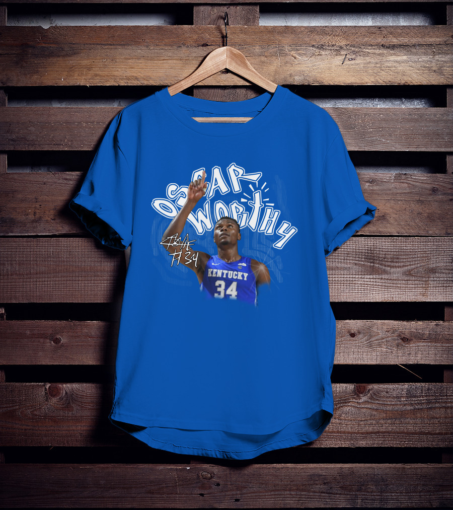 Oscar Worthy Kentucky 34 Team H34 T-Shirt