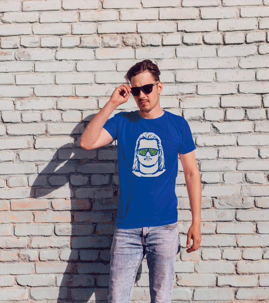 Futuremrsmarner Willy Styles Retro Sunglasses T-Shirt