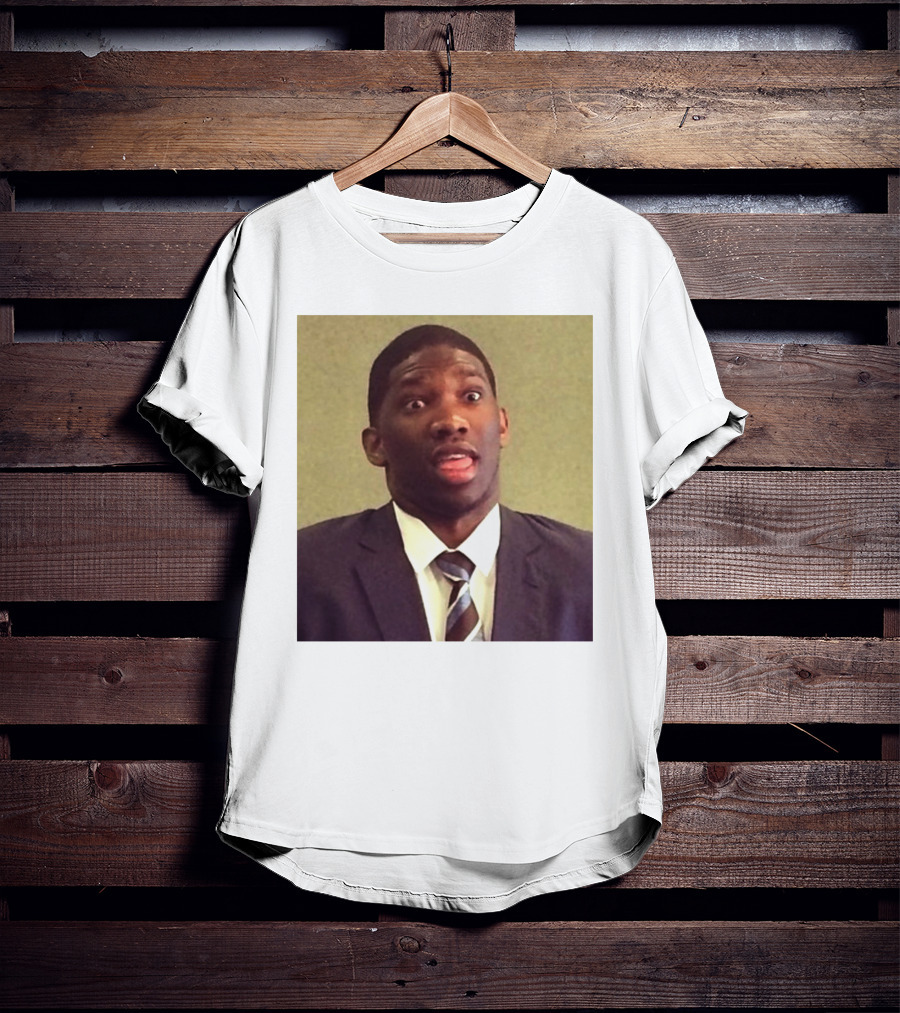 Philadelphia 76Ers Joel Embiid Birthday Suit T-Shirt
