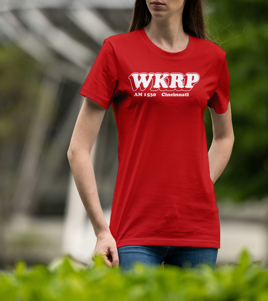WKRP AM 1530 Cincinnati Super 70s Sports Radio T-Shirt