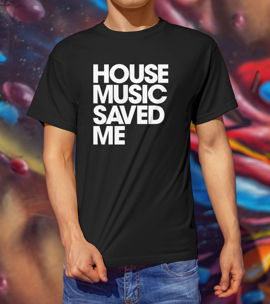 Defected Records House Music Saved Me T-Shirt
