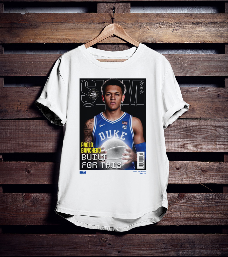SLAM New World Issue Paolo Banchero Duke Built For This Issue 235 T-Shirt