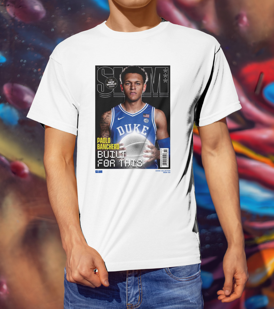 SLAM New World Issue Paolo Banchero Duke Built For This Issue 235 T-Shirt