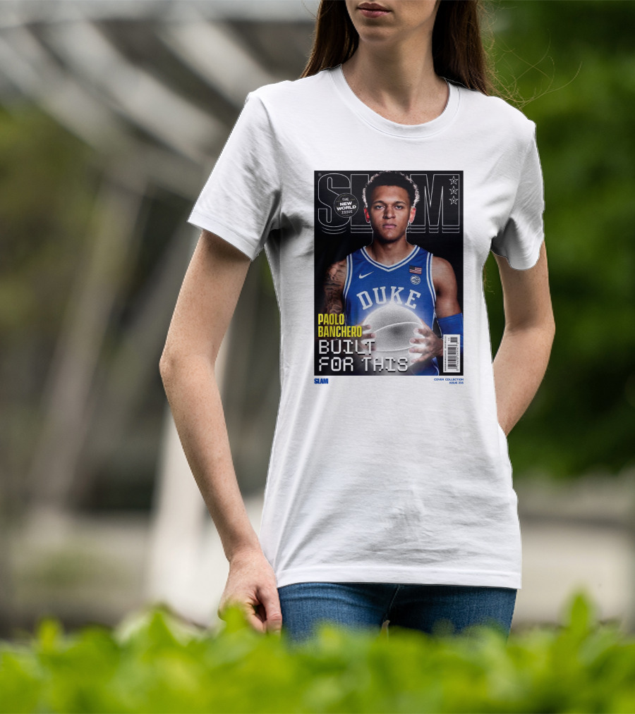 SLAM New World Issue Paolo Banchero Duke Built For This Issue 235 T-Shirt